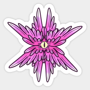 Purple angel Sticker